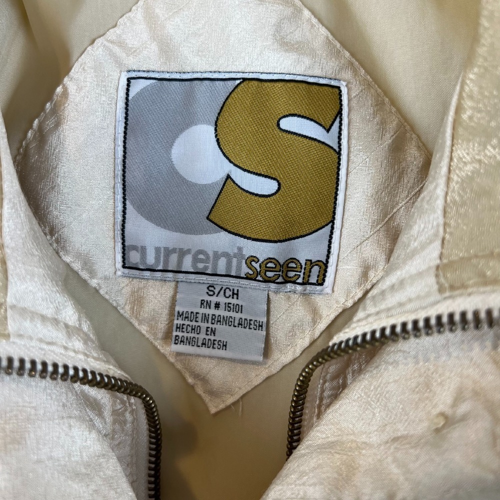Vtg Cs Current Seen Anorak Jacket Lightweight Rai… - image 2